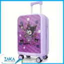 Kid's Cabin Luggage Purple | Kuromi 3D Character | Premium Quality | Concealed Lock